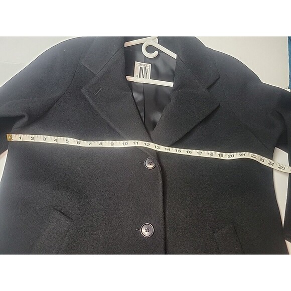 Vintage New Jones New York 100% Pure‎ Wool Coat Size XL - Picture 4 of 16